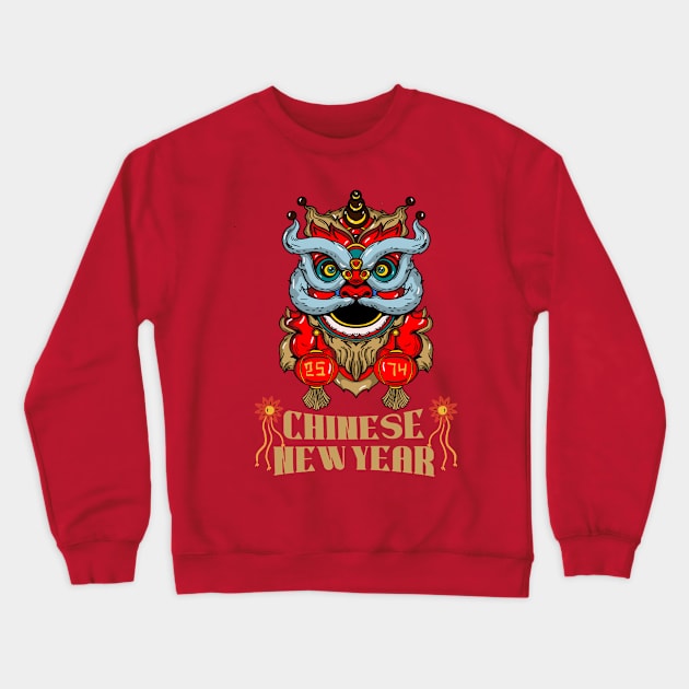 Chinese new year Crewneck Sweatshirt by RiyanRizqi